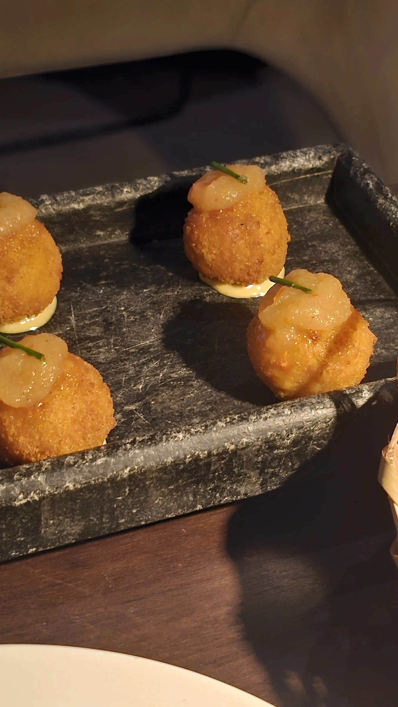 Arancini Mela e Pepe